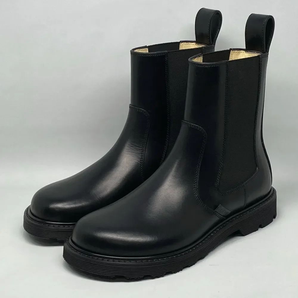 LOEWE Blaze Leather Chelsea Boots size 37